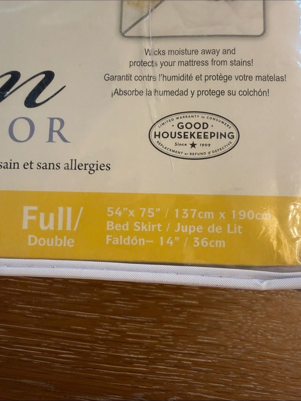 Premium Mattress Protector - White (Full)